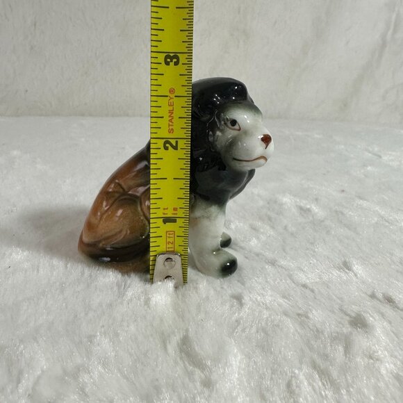 Vintage Ceramic Lion Figurine - 3" Tall  Your Regal Roar-Some Desk Buddy - Picture 4 of 8